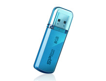 Silicon Power | Helios 101 | 8 GB | USB Type-A | Blue