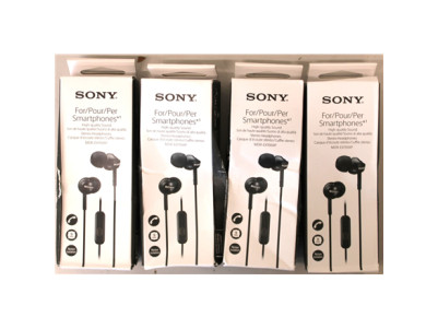 SALE OUT. Sony MDR-EX110APB In-ear Headphones EX series, Black | SALE OUT. | Sony MDR-EX110AP | In-ear | Black | DAMAGED PACKAGI