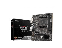 MSI | A520M-A PRO | Processor family AMD | Processor socket AM4 | DDR4 | Memory slots 2 | Chipset AMD A | Micro ATX