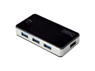 Digitus | 4-port USB Hub | DA-70231 | USB Hub USB 3.0 (3.1 Gen 1) ports quantity 4