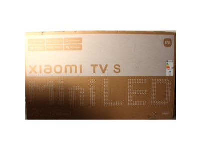 SALE OUT. Xiaomi TV S Mini 2025 75" (3840 x 2160) | Xiaomi TV | S Mini LED 2025 | 75 | Smart TV | Google TV | UHD | Black | DAMA