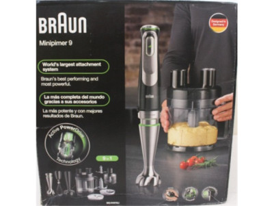 SALE OUT. | Braun | Hand Blender | MultiQuick 9 MQ9187XLI | Hand Blender | 1200 W | Black/Stainless Steel | DAMAGED PACKAGING, C