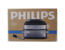 SALE OUT. Philips NA565/02 Airfryer with steam function, flexible Megabasket, 10 L, Silver/Black | Philips DAMAGED PACKAGING | 2