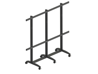 EDBAK Floor stand | TRV400.006 Videoconferencing trolley for Samsung | Height adjustment | 130 " | Maximum weight (capacity) 200