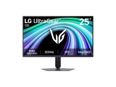 LG 25G523B-B UltraGear | 25 " | IPS | FHD | 16:9 | 200 Hz | 1 ms | 1920 x 1080 pixels | 300 cd/m | HDMI ports quantity 2