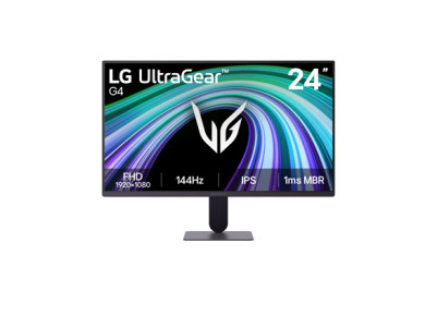 LG 24G411B-B | 24 " | IPS | FHD | 16:9 | 144 Hz | 1 ms | 1920 x 1080 pixels | 250 cd/m | HDMI ports quantity 1