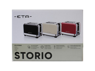 SALE OUT. ETA ETA916690040 STORIO Toaster, Power 930 W, 2 slots, Stainless steel, Beige | ETA | Storio Toaster | ETA916690040 | 