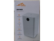 SALE OUT. ETA ETA363090000 DRYNER Dehumidifier, Tank volume (water) 2 l, Suitable for spaces up to 60 m , White | ETA Dehumidifi
