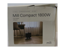 SALE OUT. Mill | Heater | CUS1800MECBA | PTC Fan | 1800 W | Suitable for rooms up to 30 m | Black | DAMAGED PACKAGING