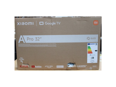 SALE OUT. | Xiaomi QLED TV A Pro 2026 | 32" | Smart TV | Google TV | HD | Dark Gray | DAMAGED PACKAGING