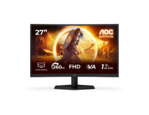 AOC C27G42ZE | 27 " | Fast VA | FHD | 16:9 | 260 Hz | 1 ms | 1920 x 1080 pixels | 300 cd/m | HDMI ports quantity 1 | Black