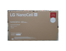 SALE OUT. LG 43NANO81A3A 43" (109 cm) LED LCD TV | SALE OUT. | LG 43NANO81A3A | 43 | Smart TV | webOS 25 | UHD | DAMAGED PACKAGI
