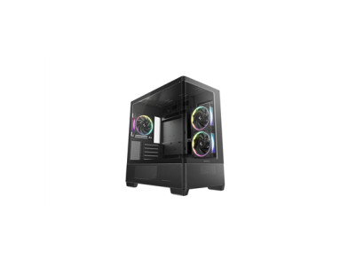 Deepcool Case | CG380U 3F | Micro ATX | Black