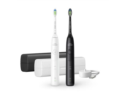 Philips HX7119/02 Sonicare Series 5500 | Electric Toothbrush, Duo pack | Rechargeable | For adults | Number of brush heads inclu
