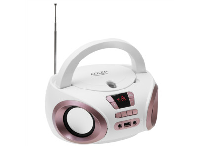 Adler | CD-MP3 Boombox | AD 1181 | Speakers | USB connectivity | FM