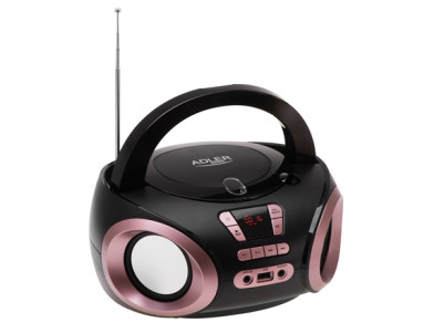 Adler | CD-MP3 Boombox | AD 1181 | Speakers | USB connectivity | FM