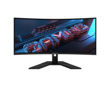Gigabyte | GS34WQC A | 34 " | SS VA | WQHD | 120 Hz | 1 ms | 3440 x 1440 pixels | 300 cd/m | HDMI ports quantity 1