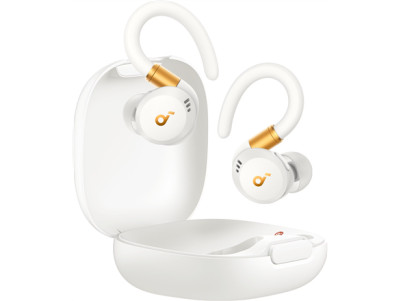 Anker Soundcore | Earbuds with Hook | Sport X20 | Bluetooth | ANC | White/Gold