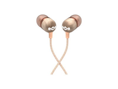 Marley Wired Earbuds | Smile Jamaica | Built-in microphone | USB Type-C | Copper