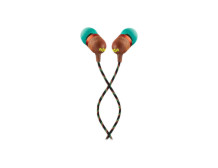 Marley Wired Earbuds | Smile Jamaica | Built-in microphone | USB Type-C | Rasta