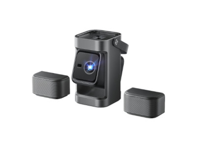 Anker Nebula Nebula P1 Portable Projector with Detachable Speakers | Full HD (1920x1080) | 650 ANSI lumens | Grey