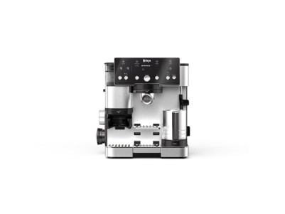 NINJA | Luxe Cafe Essential Espresso Machine | ES501EU | Pump pressure 9 bar | Built-in milk frother | Semi-automatic | Black