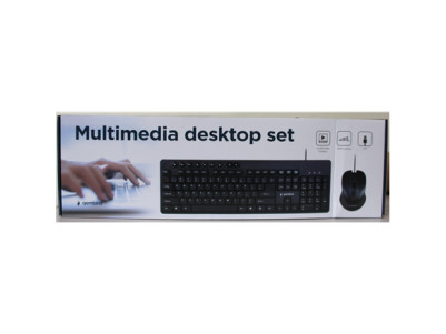 SALE OUT. Gembird KBS-UM-04 Multimedia desktop set, black, US-Layout | SALE OUT. | Gembird | Multimedia desktop set | KBS-UM-04 