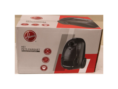 SALE OUT. Hoover HE120PET 011 Vacuum cleaner, Bagged, Power 700 W, Bag 2.5 L, Working radius 8.2 m, Black/Grey | Hoover Vacuum C