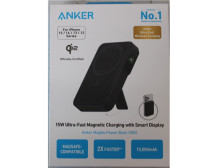 SALE OUT. | Anker 633 Magnetic Wireless Power Bank with 27W USB C port | A1654G11 | 10000 mAh | Black | DEMO