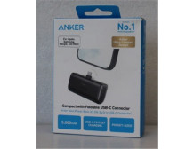 SALE OUT. Anker Nano Power Bank Built-In with USB-C Connector | A1653H11 | 5000 mAh | Black | DEMO