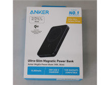 SALE OUT. Anker MagGo Wireless Powerbank (With 30W C port, Ultra slim) | A1664H11 | 10000 mAh | Black | DEMO