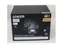 SALE OUT. Anker Prime Wireless Charging Station Qi2.2 25W wireles charging (3-in-1, MagGo, AirCool, Dock Stand) PSU added | UNPA