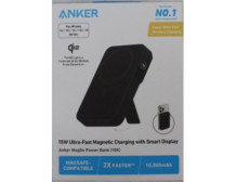SALE OUT. | Anker 633 Magnetic Wireless Power Bank with 27W USB C port | A1654G11 | 10000 mAh | Black | DAMAGED PACKAGING, DEMO