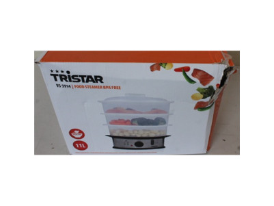 SALE OUT. Tristar | Food Steamer | VS-3914 | Silver | 1200 W | Capacity 11 L | DAMAGED PACKAGING | Number of baskets 3