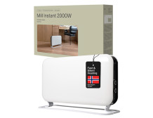 Mill | Heater | SG2000MEC | Convection Heater | 2000 W | Number of power levels 3 | Suitable for rooms up to 5-20 m | White | N/
