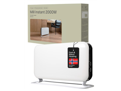 Mill | Heater | SG2000MEC | Convection Heater | 2000 W | Number of power levels 3 | Suitable for rooms up to 5-20 m | White | N/