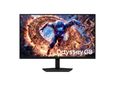 Samsung LS32HG802ESXEN 32" Odyssey OLED G8 S32HG802 Monitor, 4K UHD 3840x2160/16:9/250cd/m2/0.03ms/240Hz/HDMI,USB,DP | Samsung