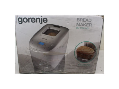 SALE OUT. Gorenje | Bread maker | BM1600WG | Power 850 W | Number of programs 16 | Display LCD | White/Silver | DAMAGED PACKAGIN