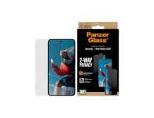 PanzerGlass 2-Way Privacy Screen Protector Samsung New Galaxy S26 | Ultra-Wide Fit w. EasyAligner | PanzerGlass