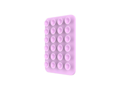Fixed MagMate | Suction cup mount | Pink | Liquid Silicone