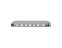 Ubiquiti | USW-Pro-Max-48-PoE | Etherlighting switch with 2.5 GbE and PoE++ output | Rack-mountable | Managed L3 | Power supply 