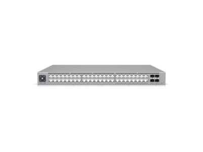 Ubiquiti | USW-Pro-Max-48-PoE | Etherlighting switch with 2.5 GbE and PoE++ output | Rack-mountable | Managed L3 | Power supply 