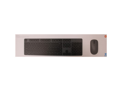 SALE OUT. | Xiaomi Keyboard and Mouse | Wireless | Keyboard and Mouse Set | Black | 24 year(s) | DAMAGED PACKAGING