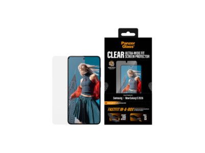 PanzerGlass Screen Protector Samsung New Galaxy S26 | Ultra-Wide Fit w. FASTFIT IN-A-BOX | PanzerGlass