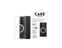 CARE by PanzerGlass Samba Case Transparent w. White Qi Samsung New Galaxy S26 | PanzerGlass