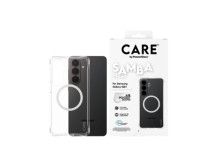 CARE by PanzerGlass Samba Case Transparent w. White Qi Samsung New Galaxy S26 Plus | PanzerGlass