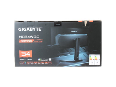 SALE OUT. GIGABYTE MONITOR 34" MO34WQC EK | SALE OUT. SALE OUT. MO34WQC EK1 | 34 " | OLED | WQHD | 175 Hz | 0.03 ms | 3440 x 144