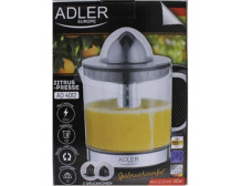 SALE OUT. Adler AD 4012 Citrus Juicer, 2 Pressing Cups for Big and Small Citrus Fruits, 40W, Black | Adler Citrus Juicer | AD 40