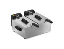 Tristar Double deep fryer | FR-9342 | Power 3600 W | Capacity 6 L | Silver