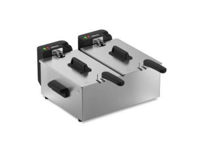 Tristar Double deep fryer | FR-9342 | Power 3600 W | Capacity 6 L | Silver